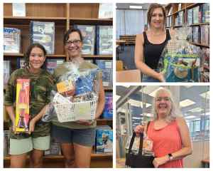 3 photos of the summer challenge winners