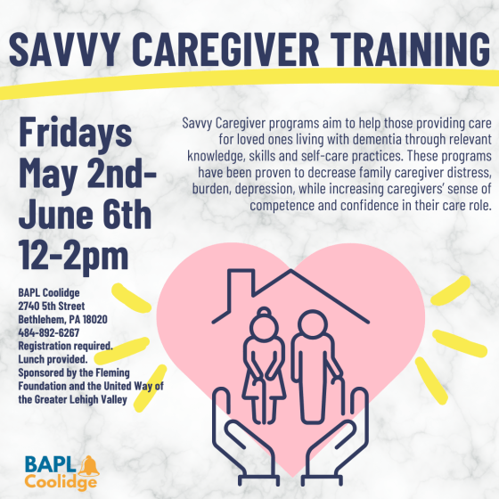 Savvy Caregiver Training image